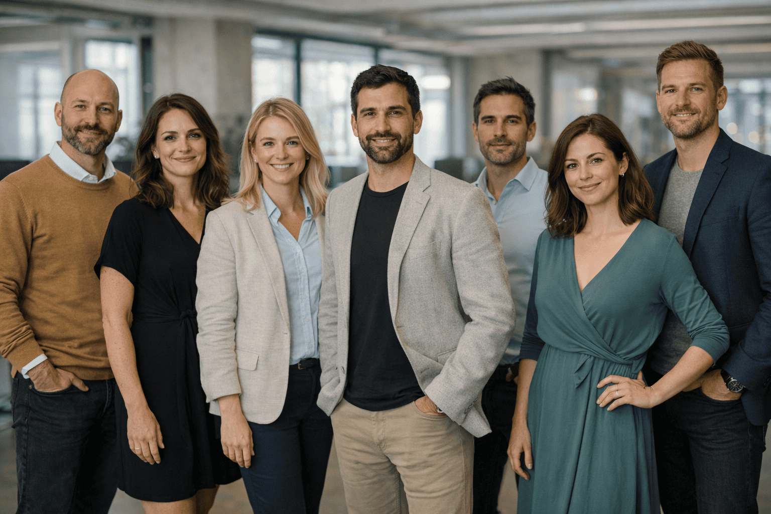 Team working on AI trading platform — Monsteadoria